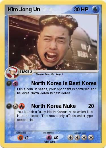 Pokemon Kim Jong Un