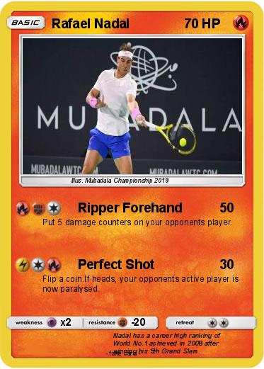 Pokemon Rafael Nadal
