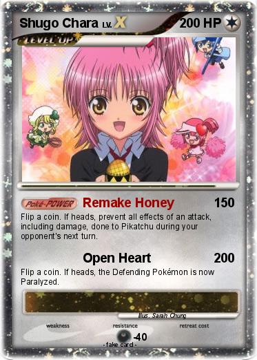 Pokemon Shugo Chara
