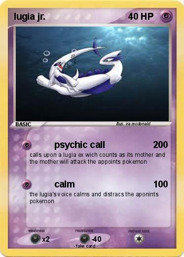 Pokemon lugia jr.