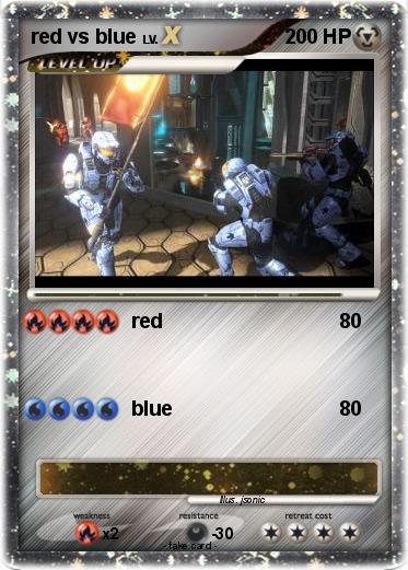 Pokemon red vs blue