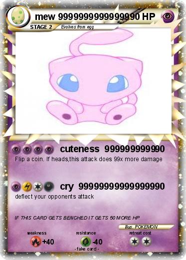 Pokemon mew 99999999999999