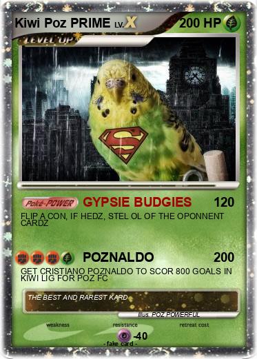 Pokemon Kiwi Poz PRIME