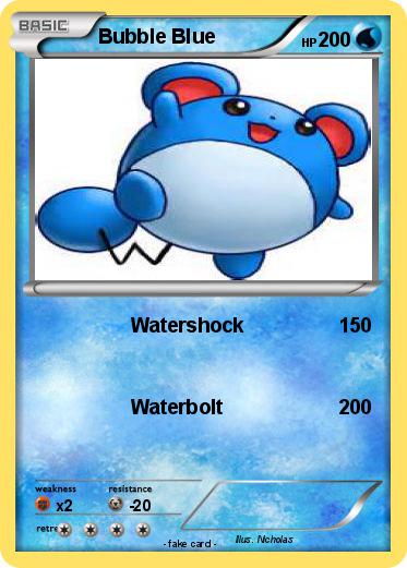 Pokemon Bubble Blue