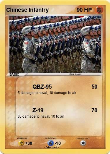Pokemon Chinese Infantry