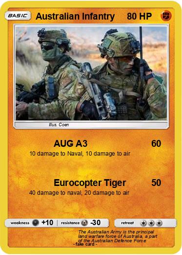Pokemon Australian Infantry