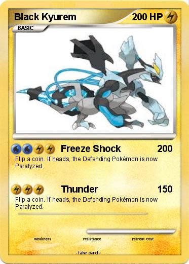 Pokemon Black Kyurem