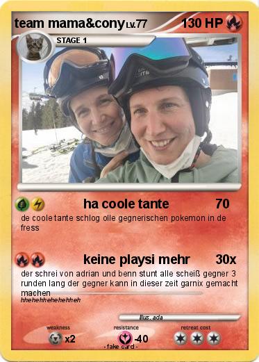 Pokemon team mama&cony