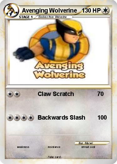 Pokemon Avenging Wolverine