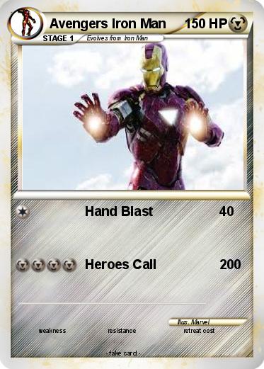 Pokemon Avengers Iron Man