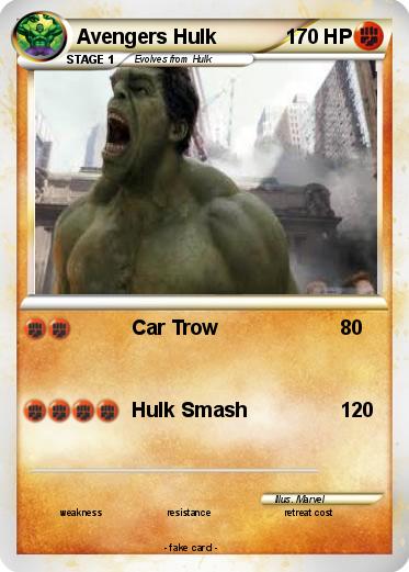 Pokemon Avengers Hulk