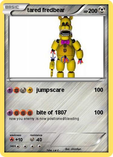 Pokemon tared fredbear