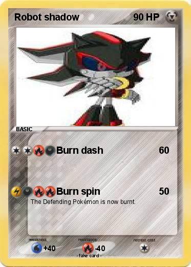 Pokemon Robot shadow