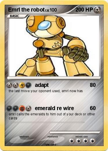 Pokemon Emrl the robot