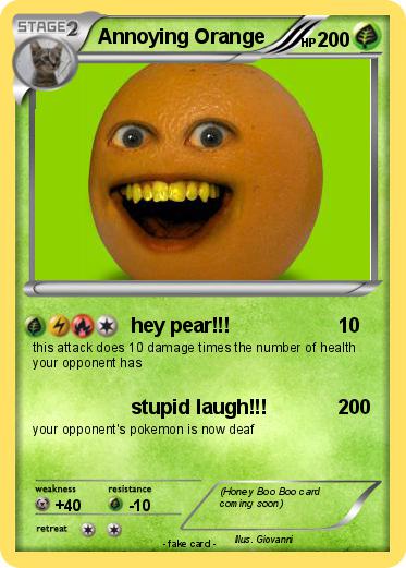 Pokemon Annoying Orange