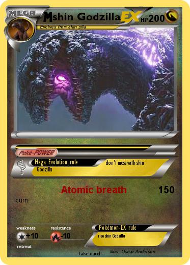 Pokemon shin Godzilla