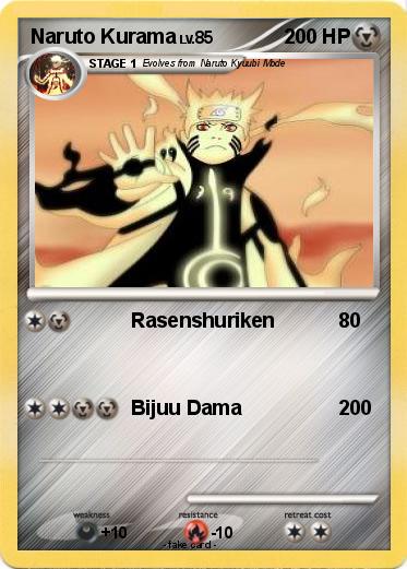 Pokemon Naruto Kurama