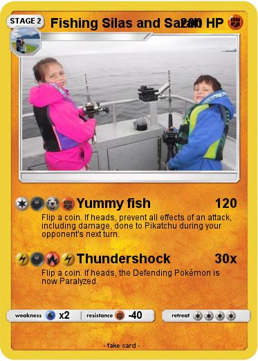 Pokemon Fishing Silas and Sarah