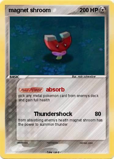 Pokemon magnet shroom