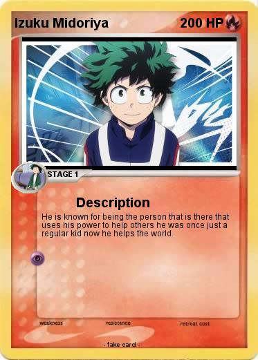 Pokemon Izuku Midoriya