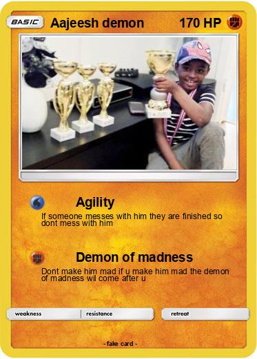 Pokemon Aajeesh demon