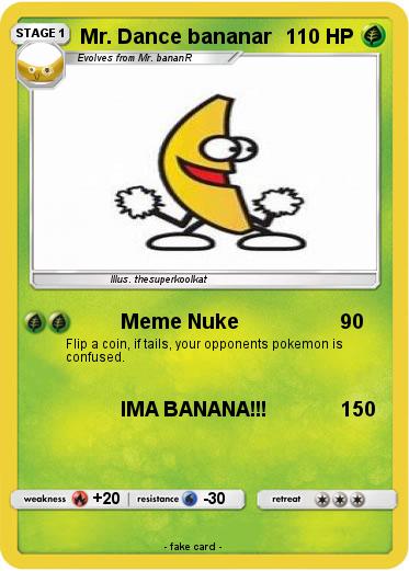 Pokemon Mr. Dance bananar