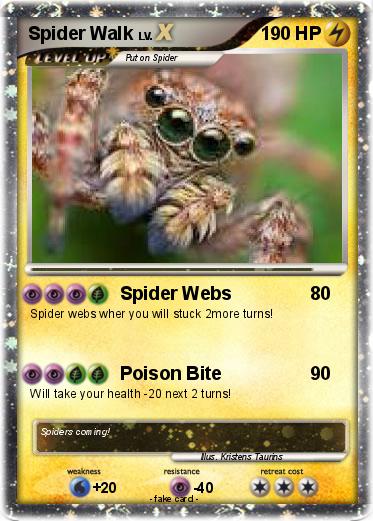 Pokemon Spider Walk