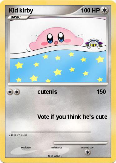 Pokemon Kid kirby