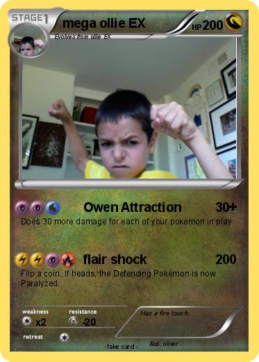 Pokemon mega ollie EX