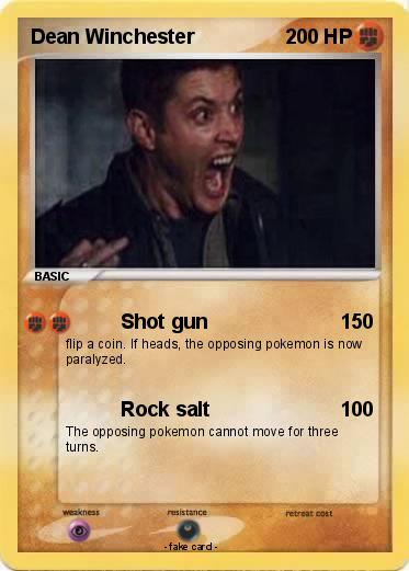 Pokemon Dean Winchester
