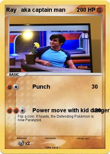 Pokemon Ray   aka captain man