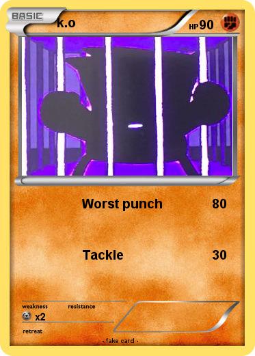 Pokemon k.o