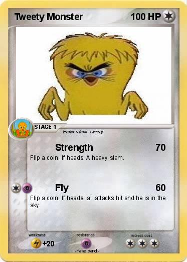 Pokemon Tweety Monster