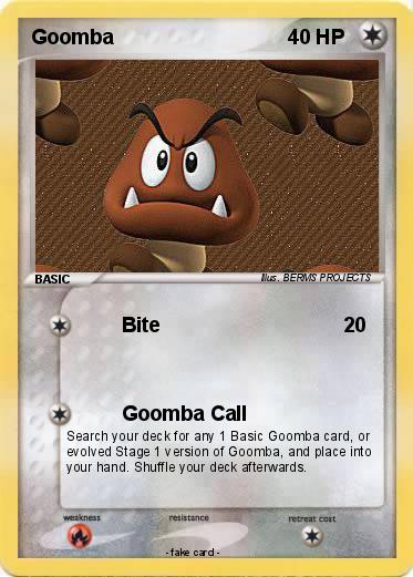 Pokemon Goomba Pokemon Goomba