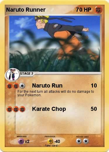 Pokemon Naruto Runner