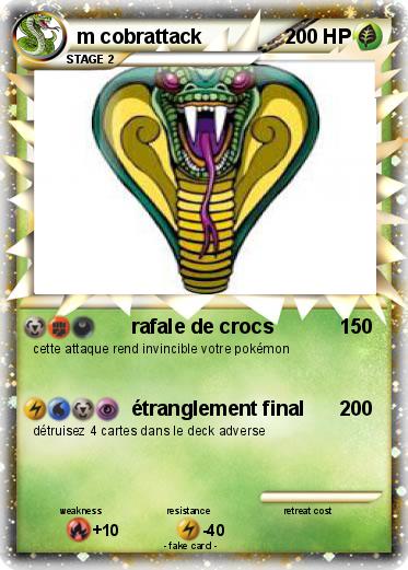 Pokemon m cobrattack