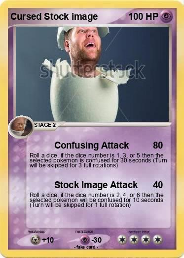 Pokemon Cursed Stock image