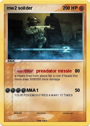Pokemon mw2 soilder