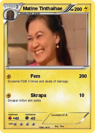 Pokemon Matine Tinthaihae