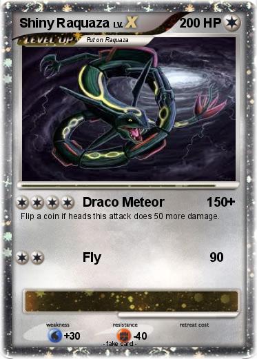 Pokemon Shiny Raquaza