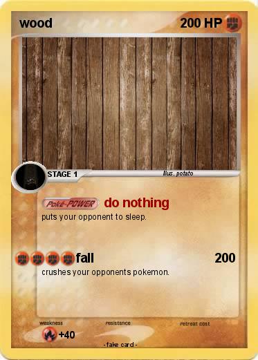 Pokemon wood