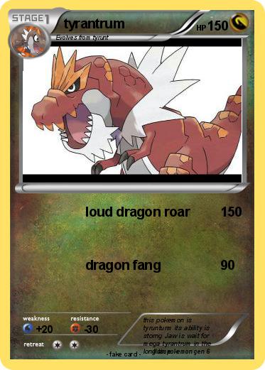 Pokemon tyrantrum