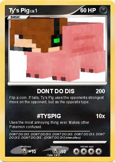 Pokemon Ty's Pig