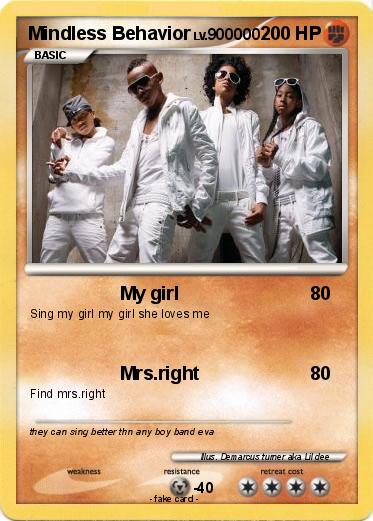 Pokemon Mindless Behavior
