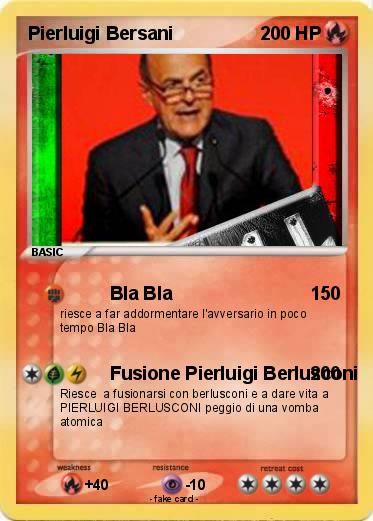 Pokemon Pierluigi Bersani