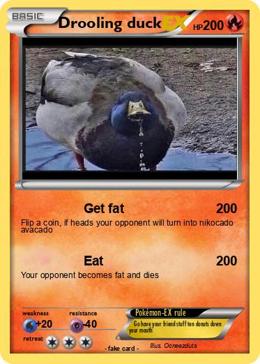 Pokemon Drooling duck
