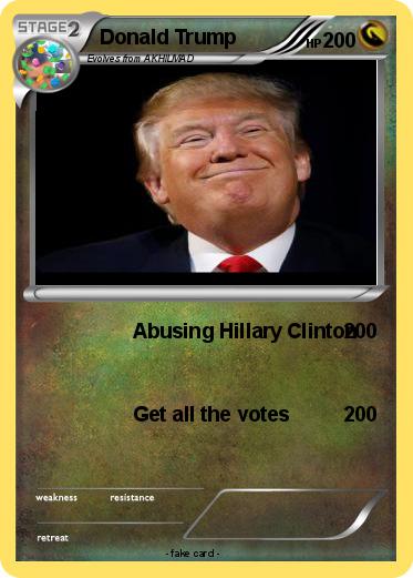 Pokemon Donald Trump
