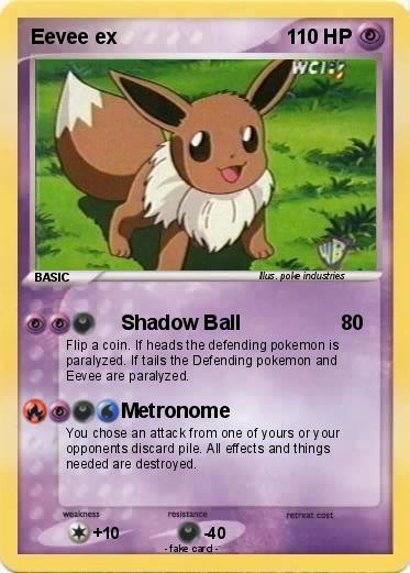 Pokemon Eevee ex
