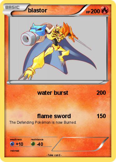Pokemon blastor