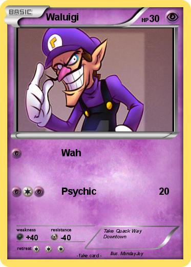 Pokemon Waluigi